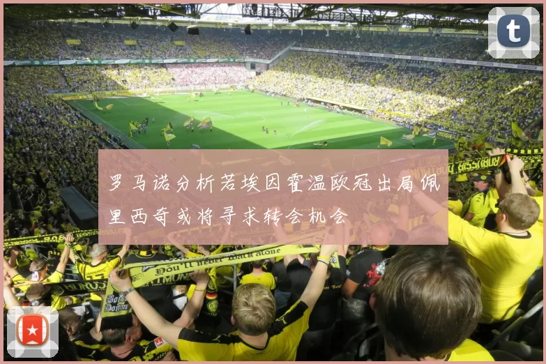 罗马诺分析若埃因霍温欧冠出局佩里西奇或将寻求转会机会